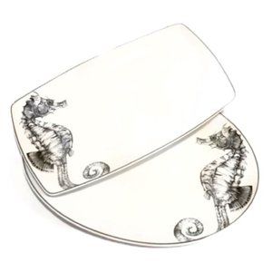 Vagabond House Seahorse Platters Helen Richard